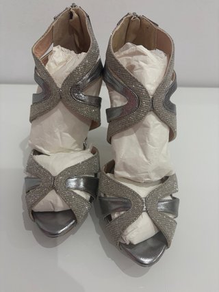 Sandalias Lodi Fiesta Plata