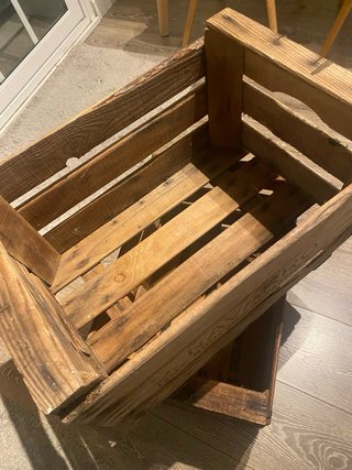 Cajas de madera vintage