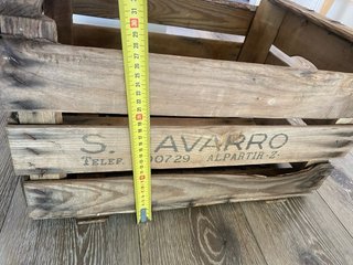 Cajas de madera vintage