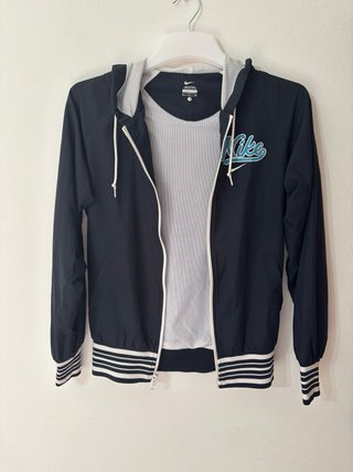 Chaqueta Chándal Nike Azul Marino con Capucha Ta S