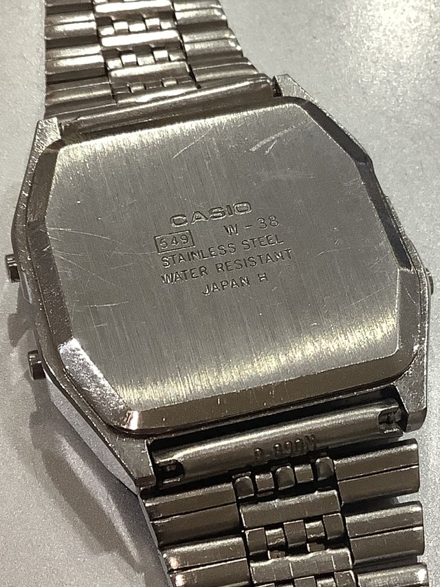 CASIO W 38 " JAPAN Años 80 " ( VER FOTOS ) -