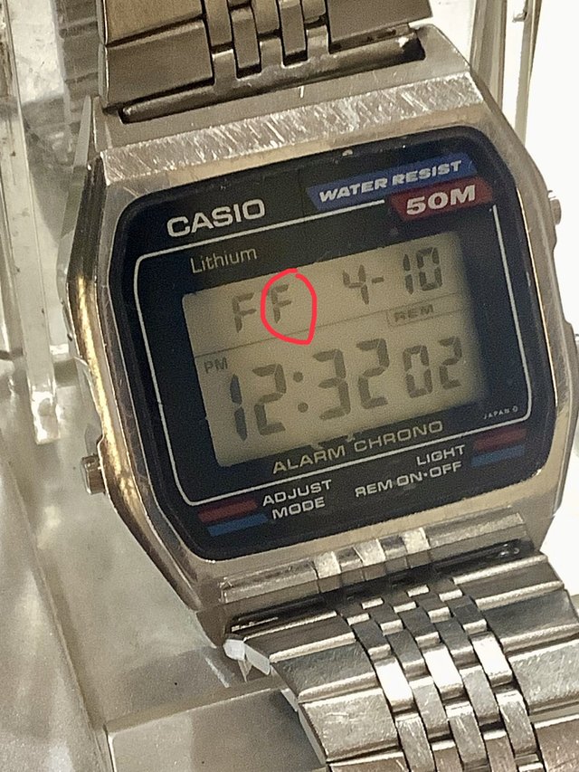 CASIO W 38 " JAPAN Años 80 " ( VER FOTOS ) -