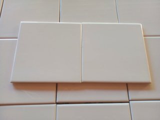 28 Azulejos Blancos Brillo 20x20 Sin Uso