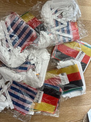 Banderas Nacionales Paquete Variado