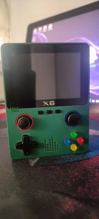 Consola Portátil X6 Verde