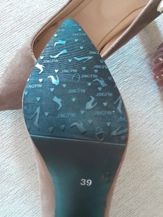 Zapatos de ante beige con lazo