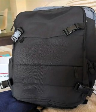 Mochila cabina y neceser.
