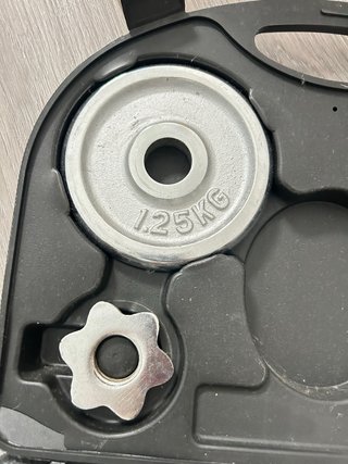 Maletín Pesas Mancuernas 10kg