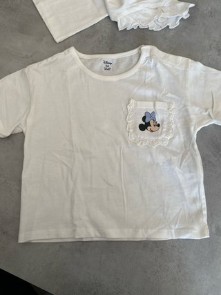 Set 4 magliette maniche corte bambina