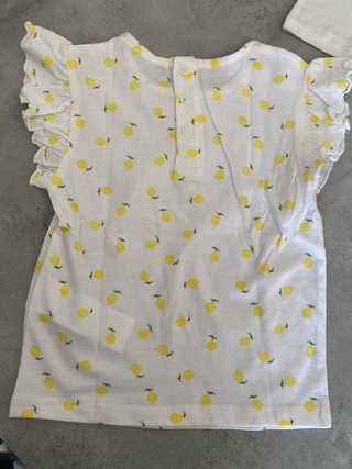 Set 4 magliette maniche corte bambina