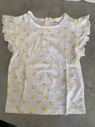 Set 4 magliette maniche corte bambina