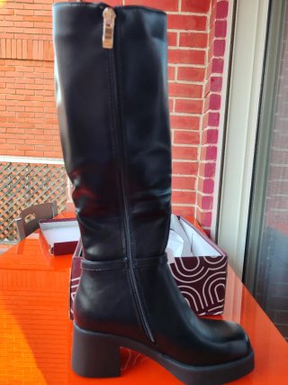 Botas altas mujer negras