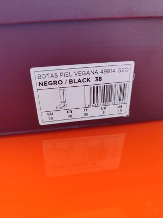 Botas altas mujer negras