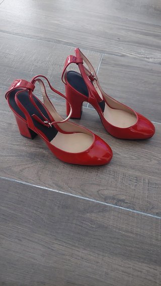 Tacones Rojos Charol