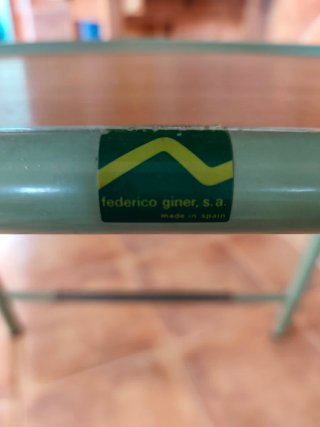 Tavolo da Disegno Scolastico Vintage + Sgabello
