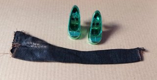 Zapatos Monster High verdes con adorno