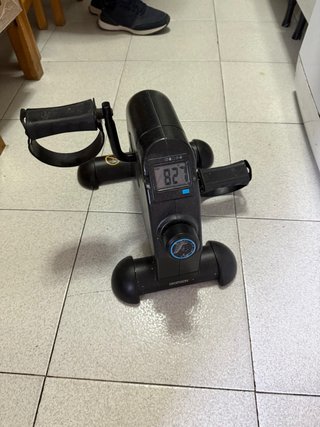 Bicicleta estática plegable