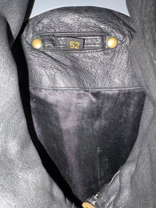 Icona anni '80 vera pelle vintage biker jacket