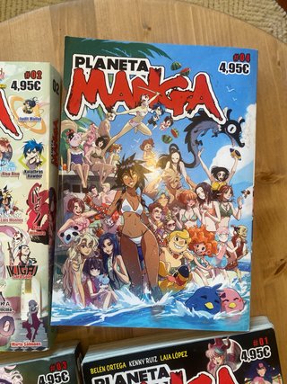 Planeta Manga volumenes 1,2,3,4
