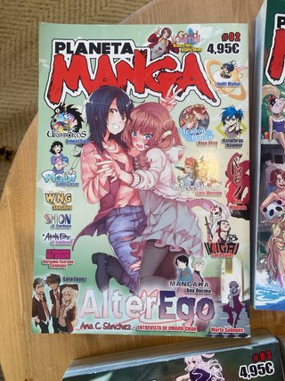 Planeta Manga volumenes 1,2,3,4