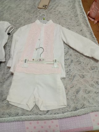 Vestidos de fiesta rosas y blancos