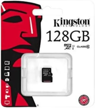 Tarjeta MicroSD Kingston 128GB Clase 10