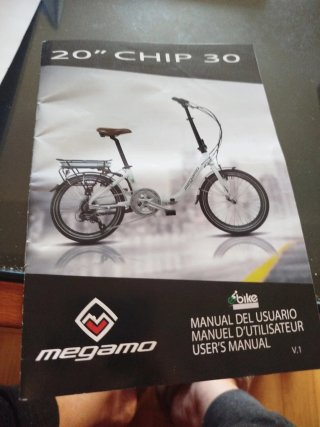 Bicicleta Eléctrica Megamo 20 Chip 30