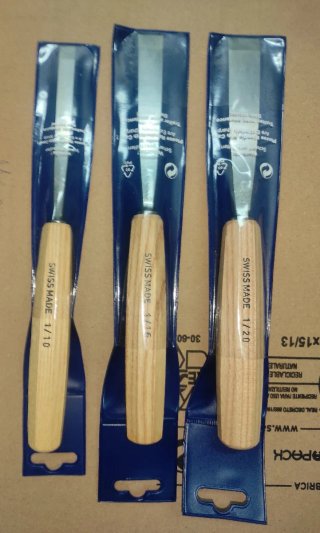 Gubias Pfeil para talla de madera (3 uds)doblbisel