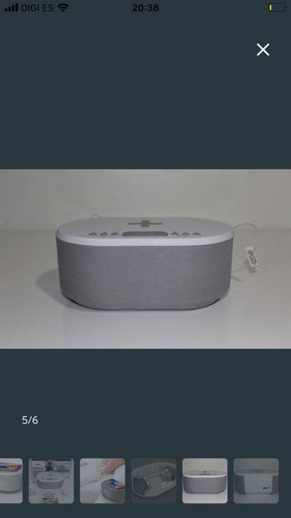 Despertador Bluetooth Carga USB Radio FM
