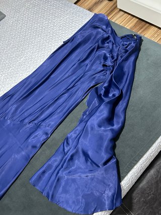 Vestido satén Mango