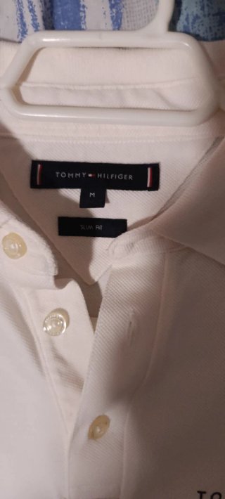 2 Polos Manga Larga Tommy Hilfiger Azul
