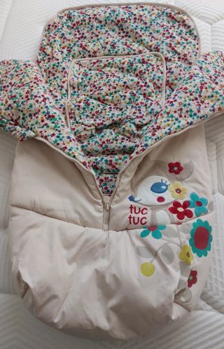 Saco Silla Tuc Tuc Universal Beige ciervo- flores