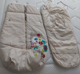 Saco Silla Tuc Tuc Universal Beige ciervo- flores