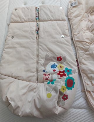 Saco Silla Tuc Tuc Universal Beige ciervo- flores