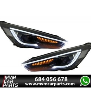 Faros delanteros LED para Ford Focus MK3 look Xéno