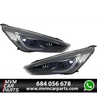 Faros delanteros LED para Ford Focus MK3 look Xéno