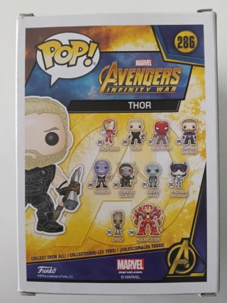 Funko Pop Avengers Infinity War Thor #286