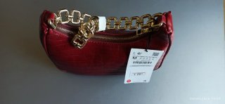 Bolso Zara efecto piel cocodrilo