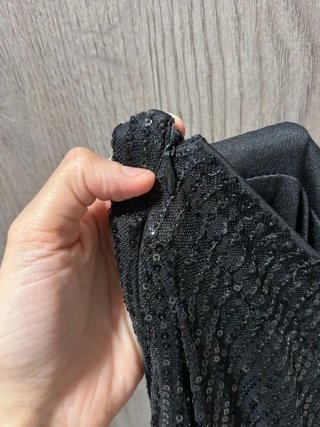 Pantalón negro lentejuelas