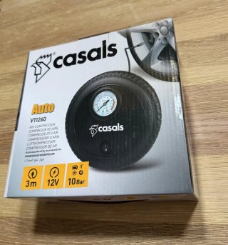 Compresor de aire Casals VT1260 12V