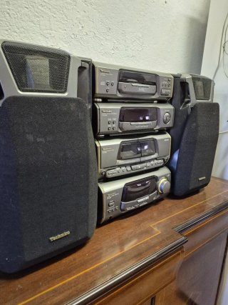 Equipo de música Technics EH500 completo + altavoc