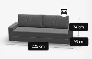 Sofá Cama Ikea Gris
