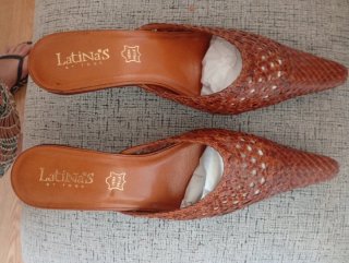 Zapatos de tacón Latina's marrones