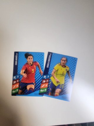 Cromos Panini x McDonalds Fútbol Femenino