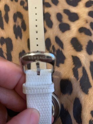 Reloj Versace Blanco y Plateado