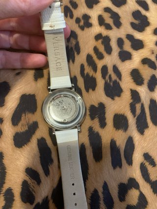 Reloj Versace Blanco y Plateado