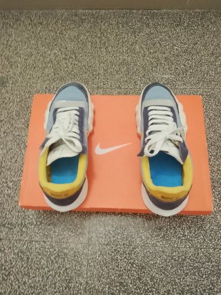 Zapatillas Nike Waffle Racer 2X Azul/Amarillo