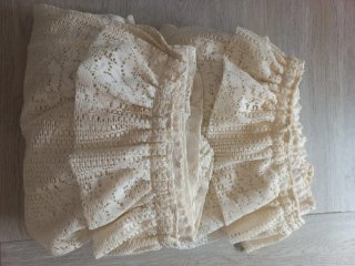 Tende 2 teli in Pizzo Jacquard, lavoro sartoriale.