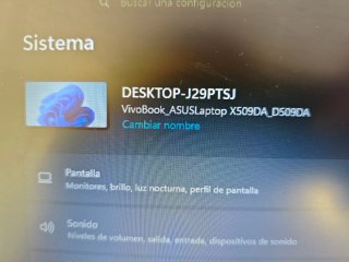 Portátil Asus Vivobook