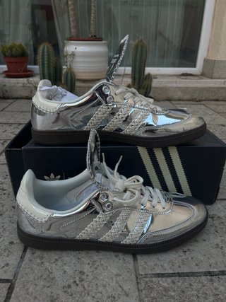 Adidas Wales Bonner Samba Argento